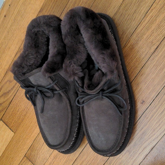 Cozy Men's Slippers / House Shoes, Size 10 - Brand New! - Picture 4 of 6